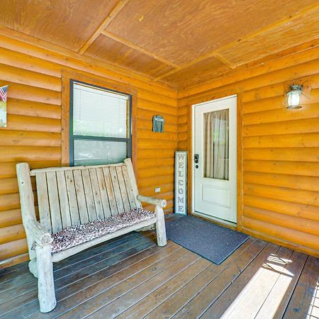 Broken Bow Rental Cabin With Hot Tub And Bar المظهر الخارجي الصورة