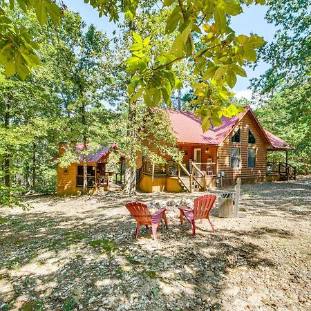 Broken Bow Rental Cabin With Hot Tub And Bar المظهر الخارجي الصورة